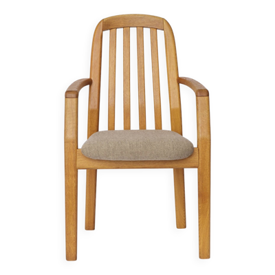 Fauteuils Dyrlund vintage en chêne, années 1970   Moderne danois du milieu du siècle