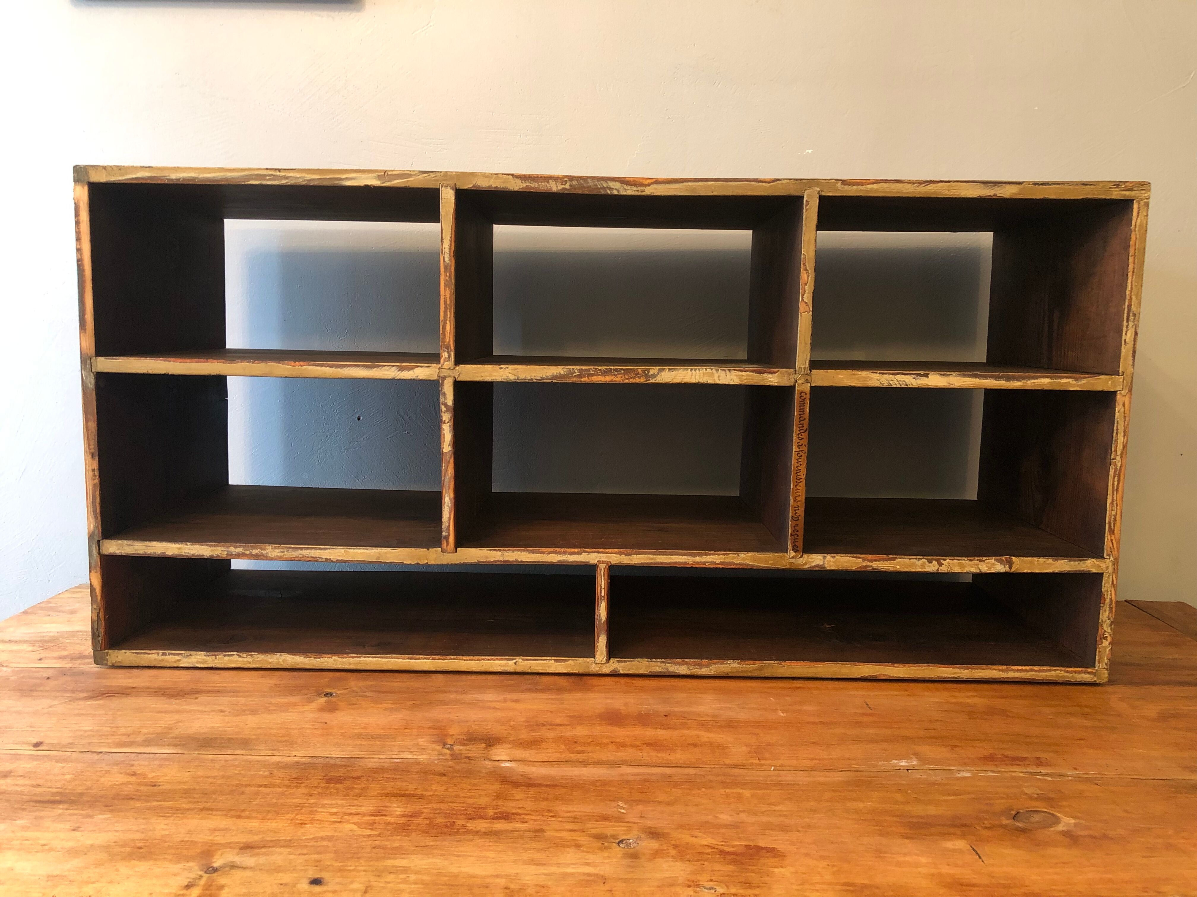 Antique locker cabinet