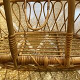 Rattan child crib
