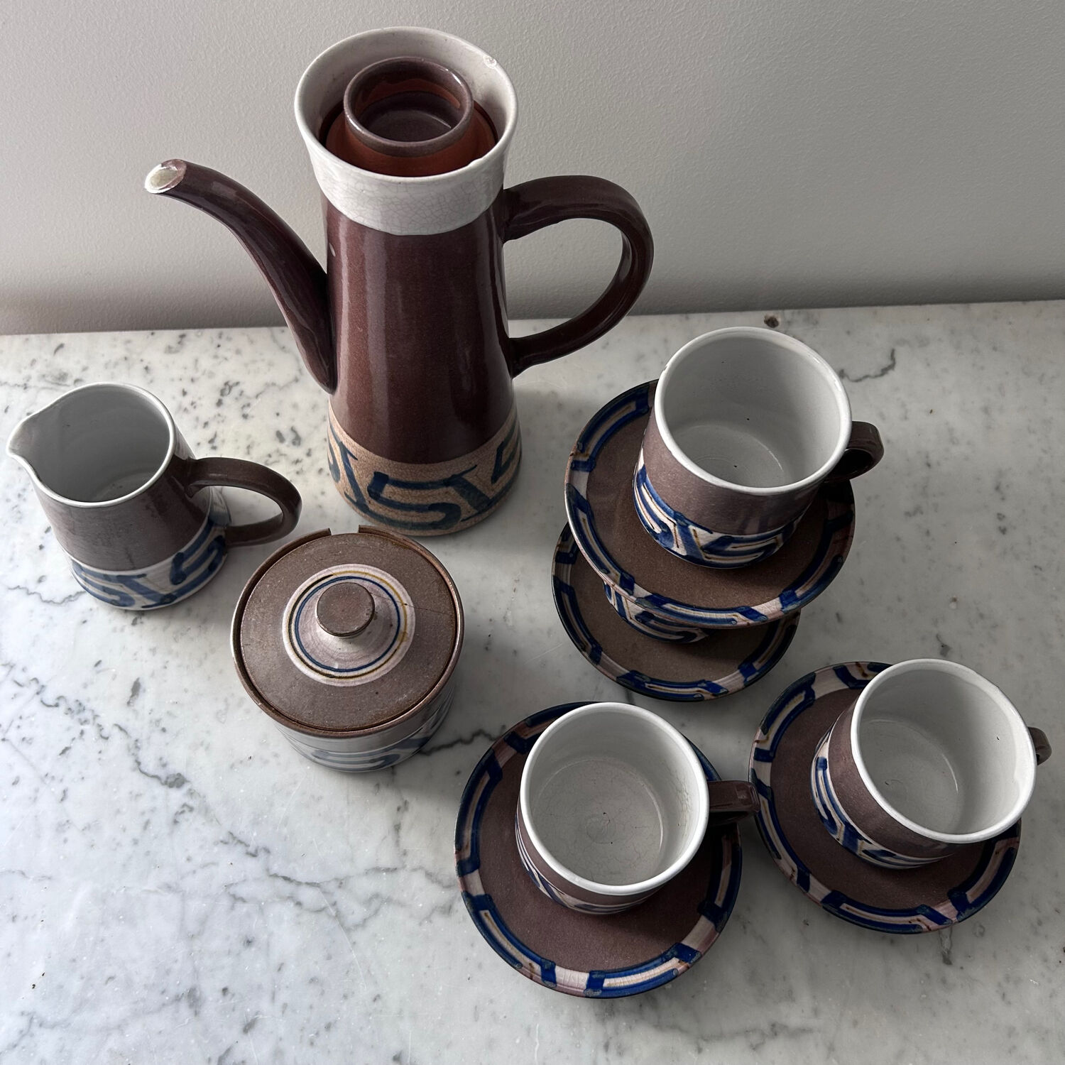 11-piece coffee service