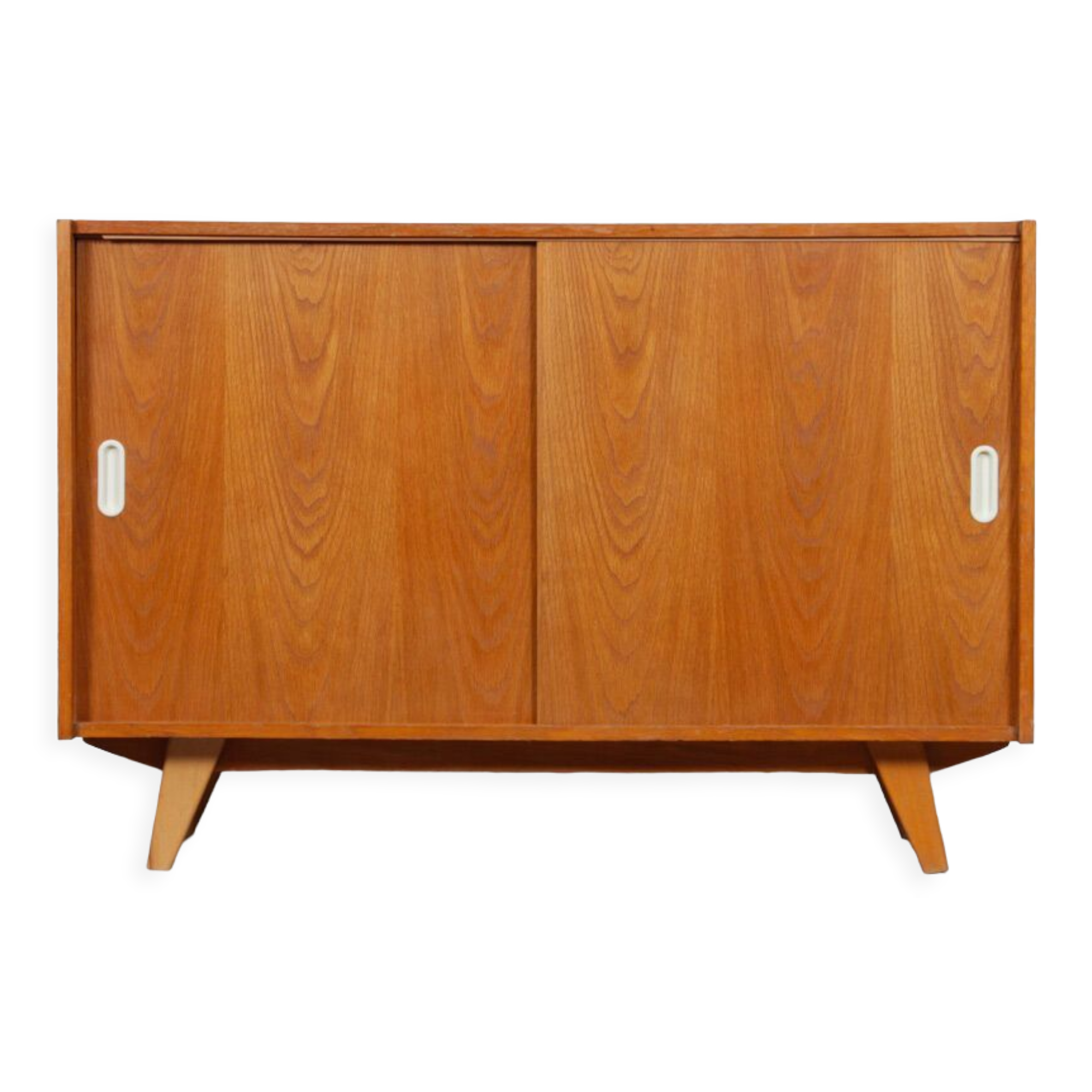 Oak chest of drawers, model U-452, by Jiroutek for Interier Praha, 1960