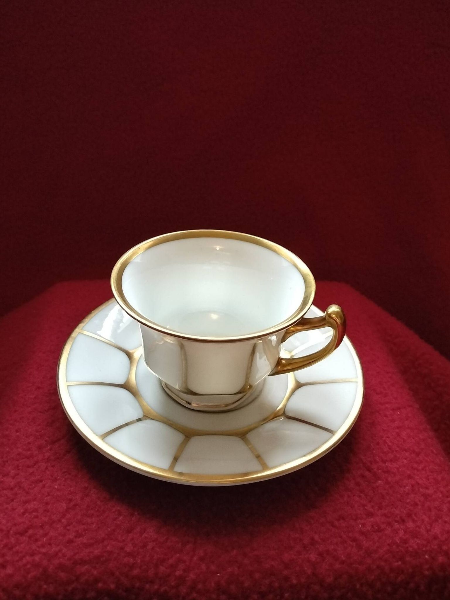 Coffee cup and its saucer Rosenthal