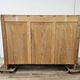 Art Decò chest of drawers from the 1940s in mahogany and briar