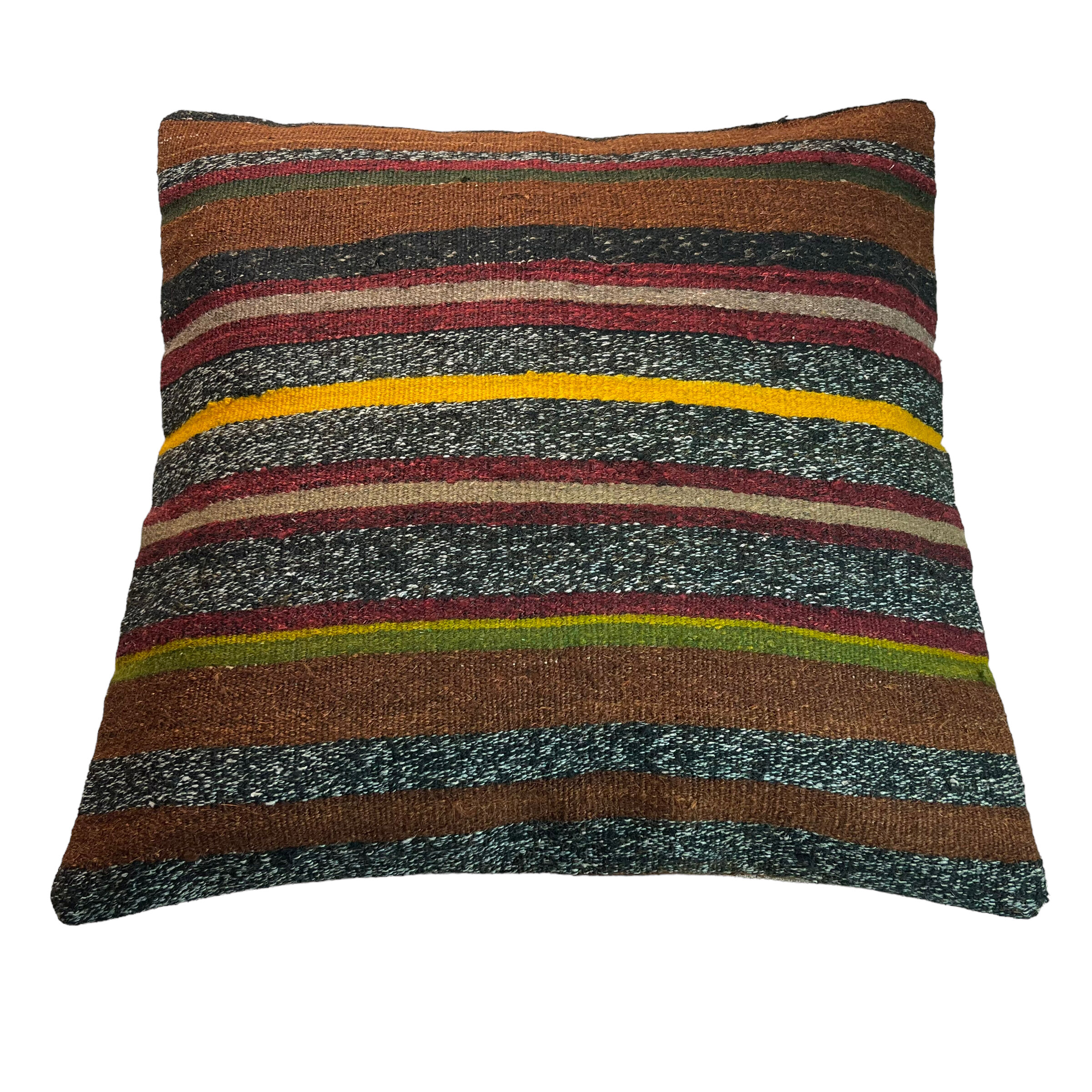 Housse de coussin kilim turc vintage, 60 x 60 cm