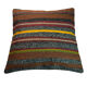 Housse de coussin kilim turc vintage, 60 x 60 cm