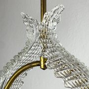 Murano chandelier by Ercole Barovier for Barovier & Toso, 1930s
