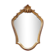 Louis XV rocaille shell mirror