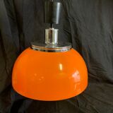 Chandelier , suspension vintage pop orange 1960
