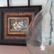 Still life with lemons painting on copper Ida Calzolari