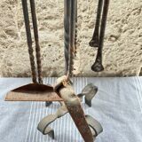 Fireplace tool set