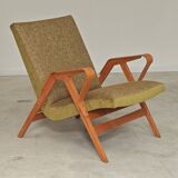 Pair of armchairs restored by Frantisek Jirak for Tatra Nabytok 1960