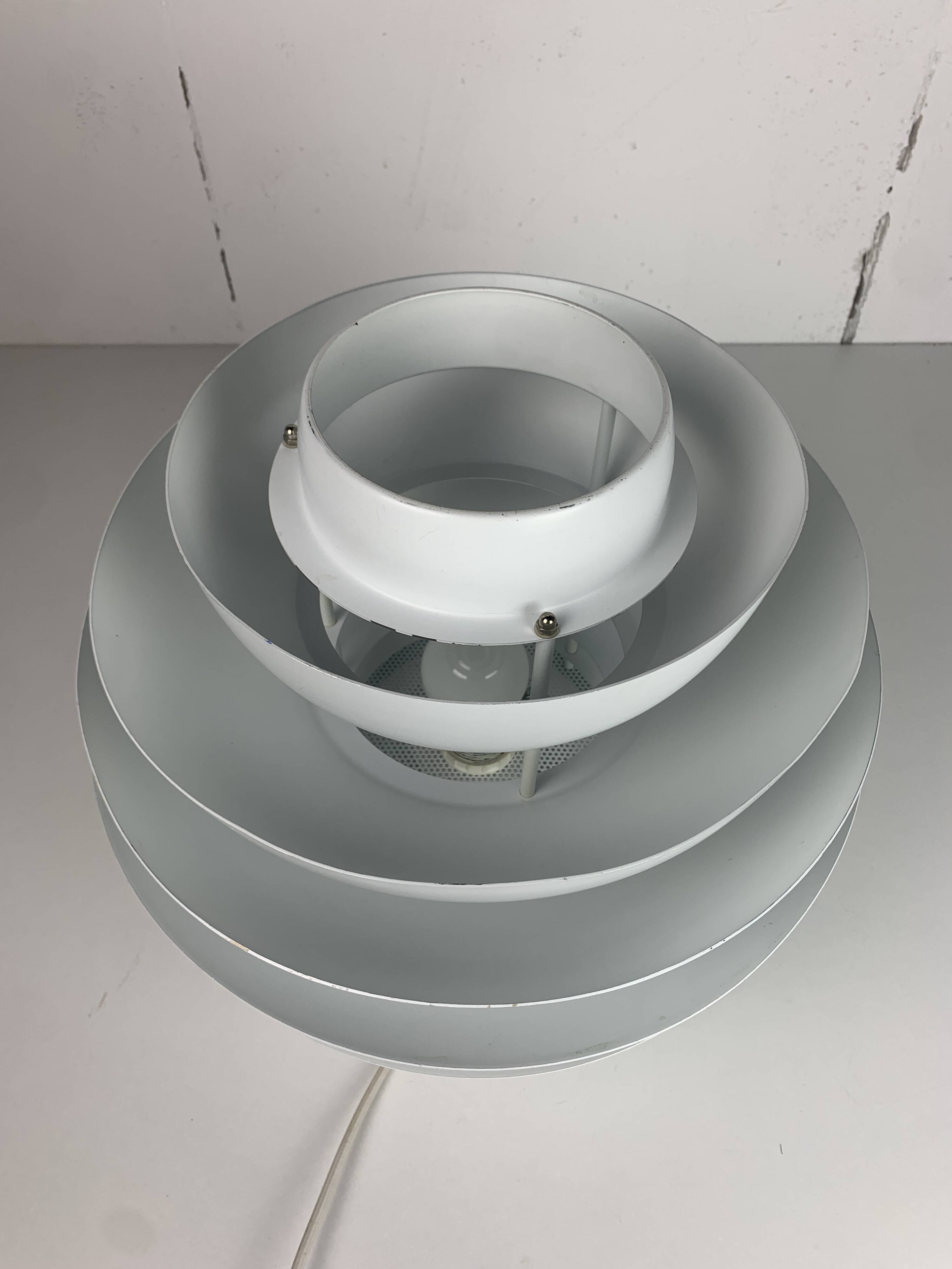 Danish Scandinavian artichoke "Barcelona" hanging pendant lamp by Bent Karlby, 1960s