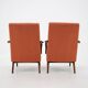 1960s Pair of Vintage Armchairs, Czechoslovakia
