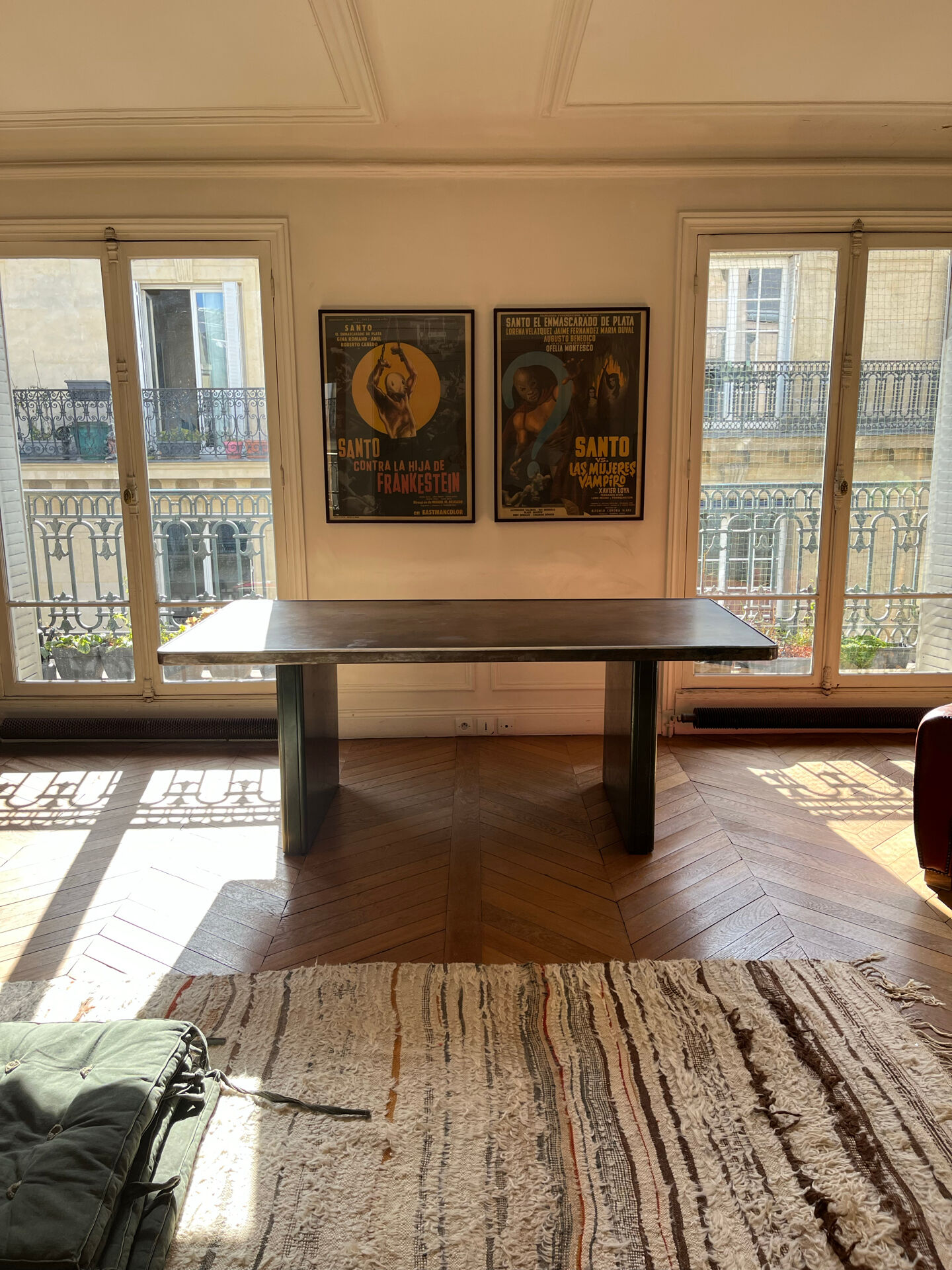 Vintage industrial table