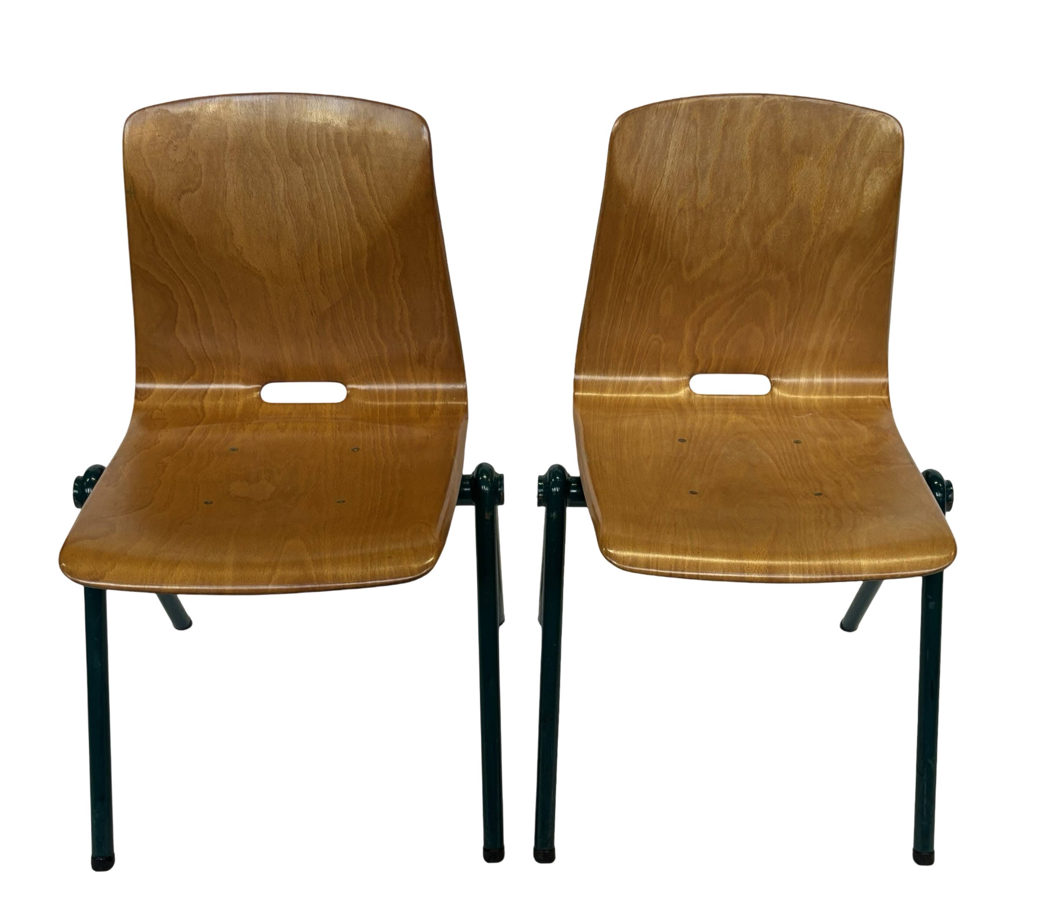 Vintage Dining Chair Industrial Pagwood from Woodmar 70's Design