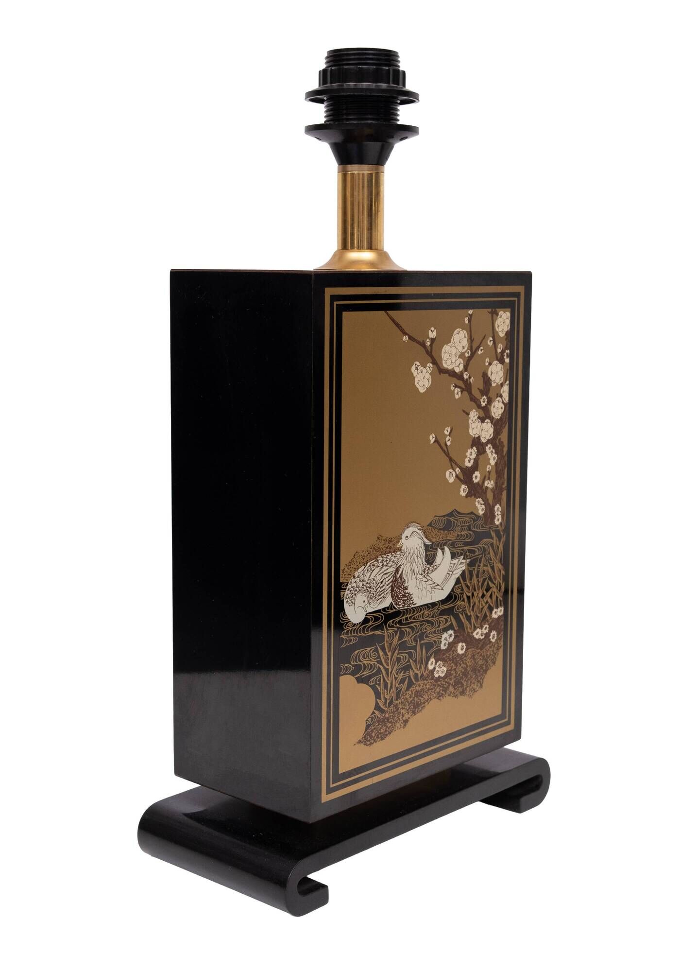 Stunning Maison Le Dauphin Pagode Design Table Lamps France 1970's