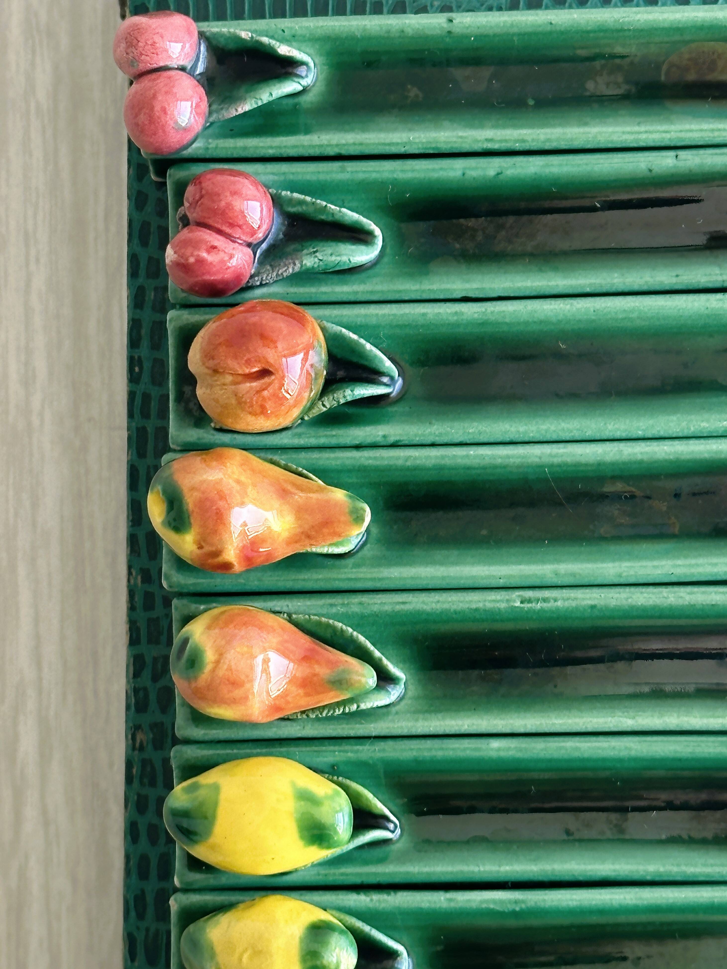 12 ceramic fruit knife holders.