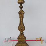 Pied de lampe en laiton