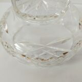 Trinket bowl in cut crystal