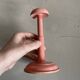 Old wooden hat rack