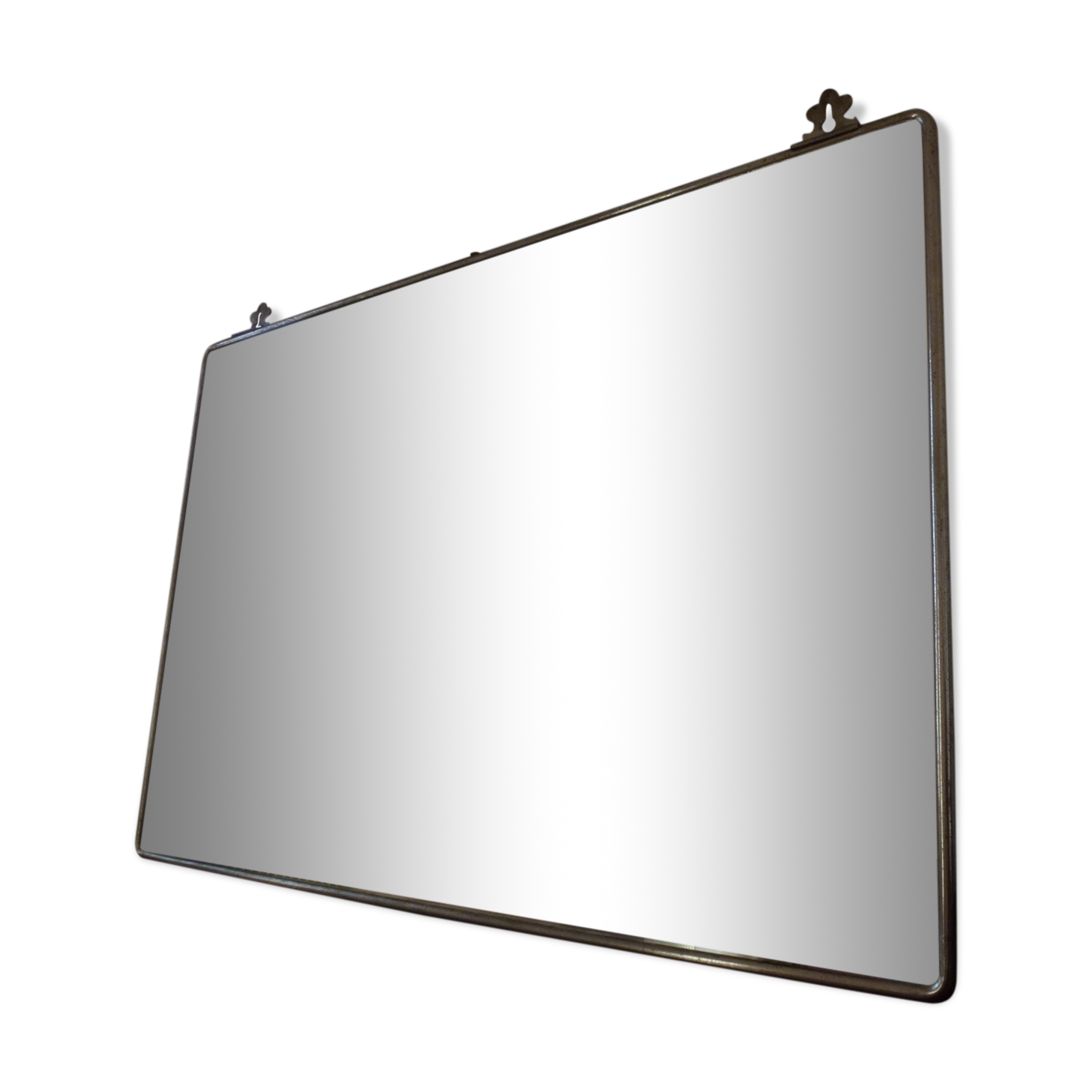 Former large mirror Barbier XXL 75 cm x 50 cm 50 years