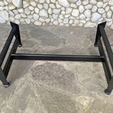 LC4 Cassina Chaise Lounge Vintage Black Leather, Perriand, Le Corbusier and Jeanneret