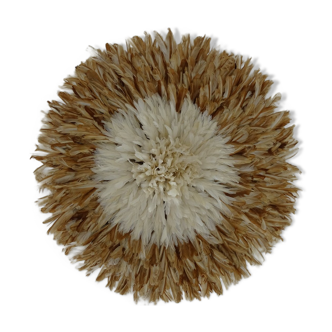 Juju hat white and brown 80cm
