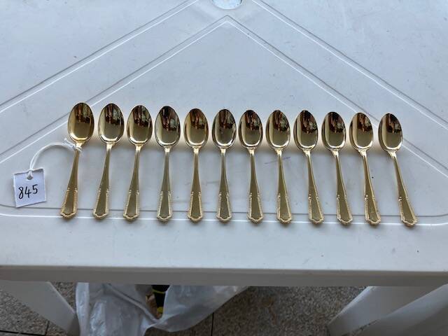 Set of 12 coffee spoons