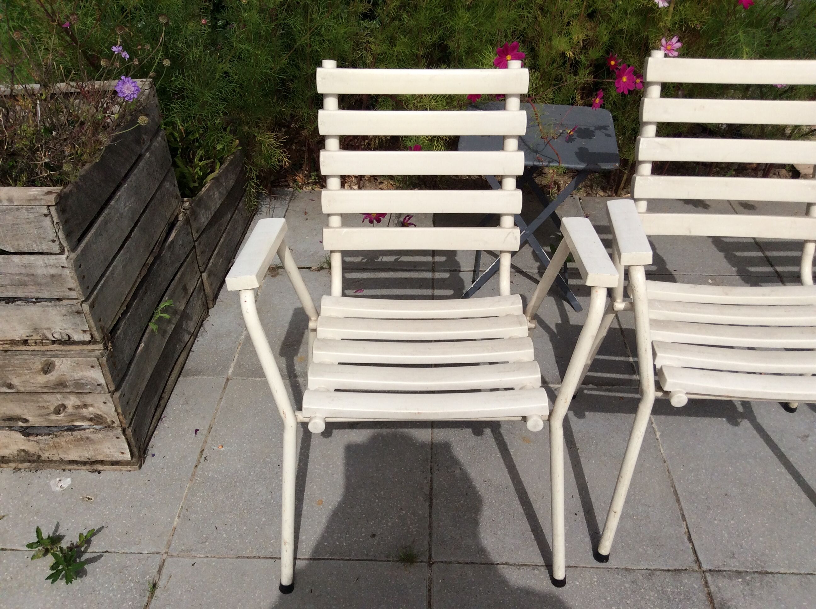 4 fauteuils de jardin