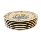 6 Limoges plates