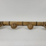 Vintage wooden coat rack