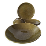 Brunch set - vintage Salins tableware - Miramar model