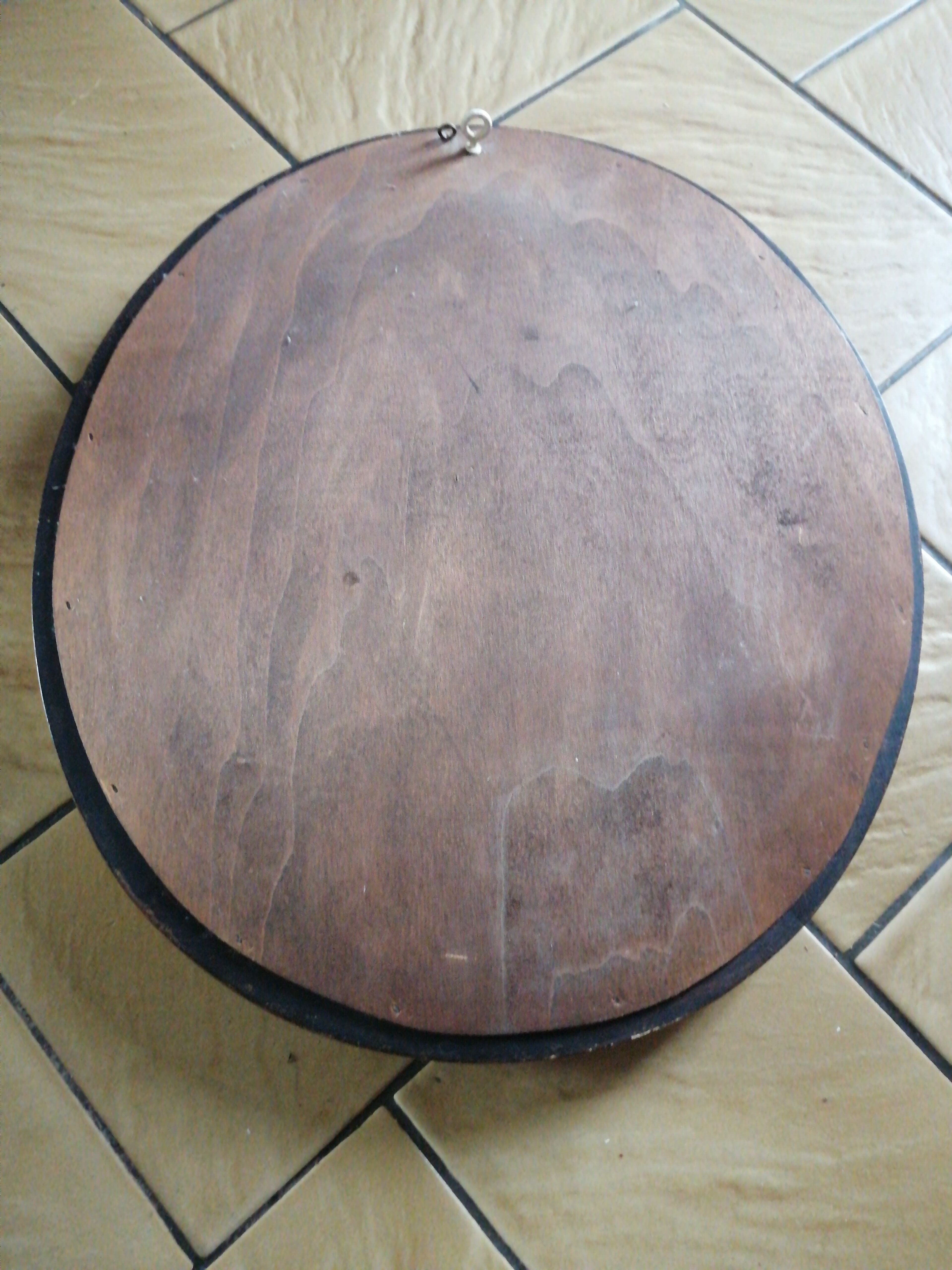 Bombed Mirror Called Witch 45x52cm