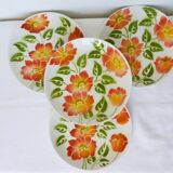 4 assiettes dessert Moulin des Loups Orchies modèle Ontario 210679