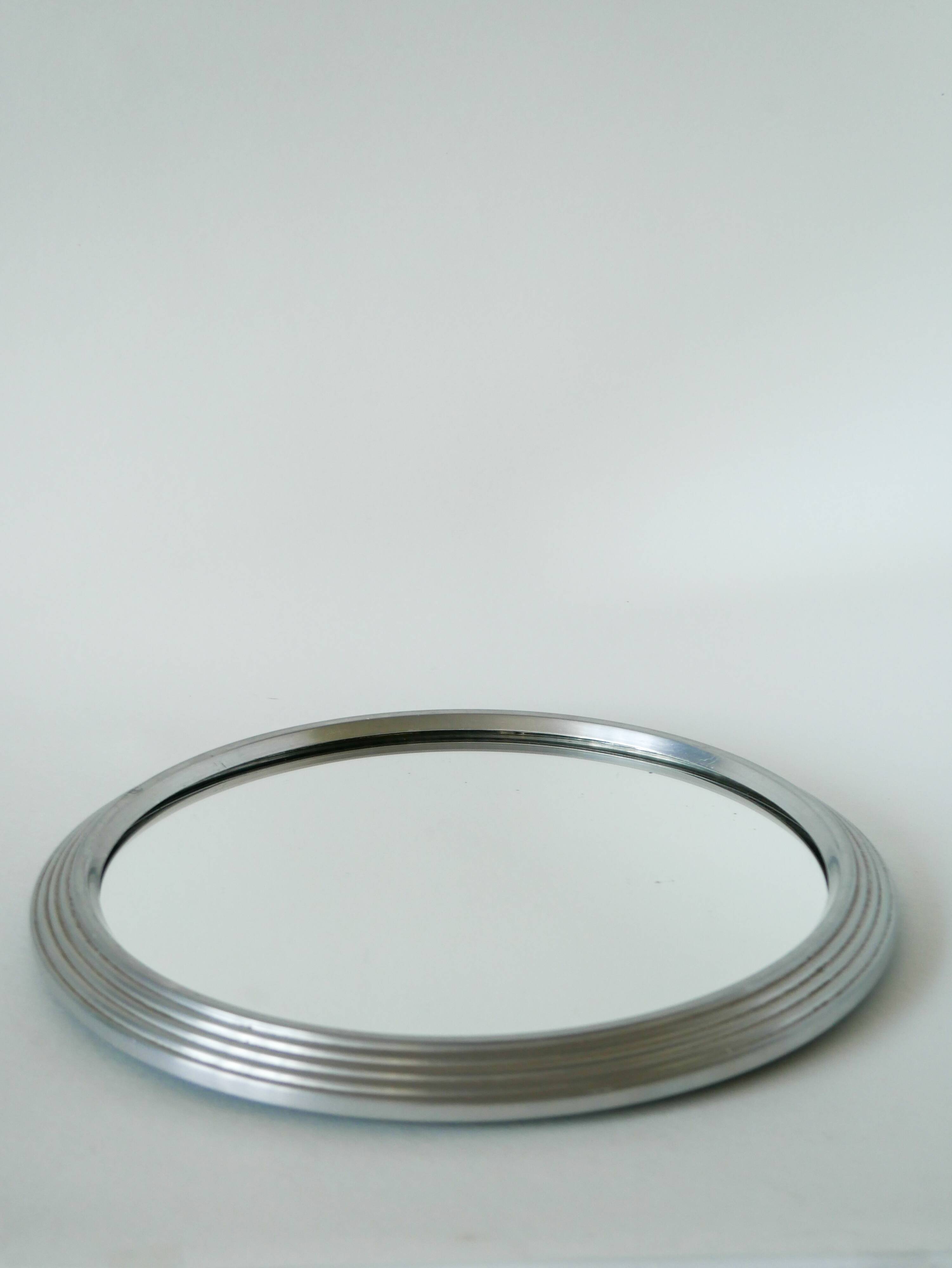 Metal mirror tray, Art Deco, 1930