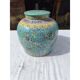 Ginger jar in Chinese glazed earthenware