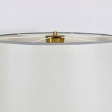 Bakalowits floor lamp from Vienna in solid brass with a glass handle, Austria, 1950s.