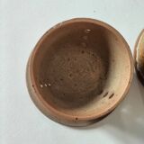 Antique water butter dish in stoneware – Handmade ceramics