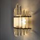 Venini wall lamp, triedri glass Italy, 1970