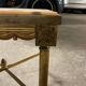 Table basse marbre et bronze style Louis XIV