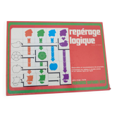 Vintage educational game Logical Spotting Fernand Nathan Complete 1970s
