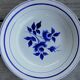 Trio of hollow dishes blue tones