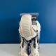 Éléphant ceramique porte plante tabouret
