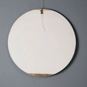 Miroir vintage rond design, Italie 1960s-1970s