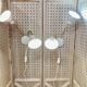 Modular scandinavian design wall lights.