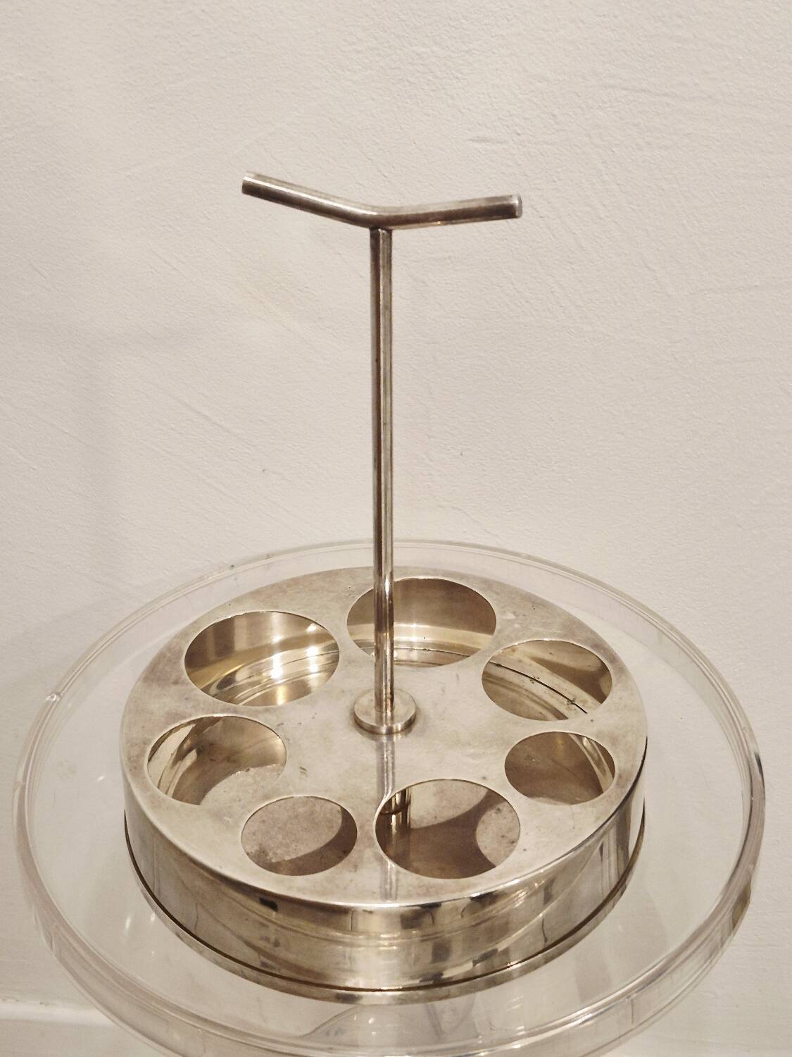 Christofle silver-plated condiment service