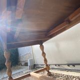 Extendable stripped farmhouse table 300 cm