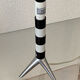 Lamp base, rocket shape, Deshoulières porcelain