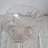 Pink glass vase
