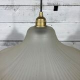 Frosted glass pendant lamp
